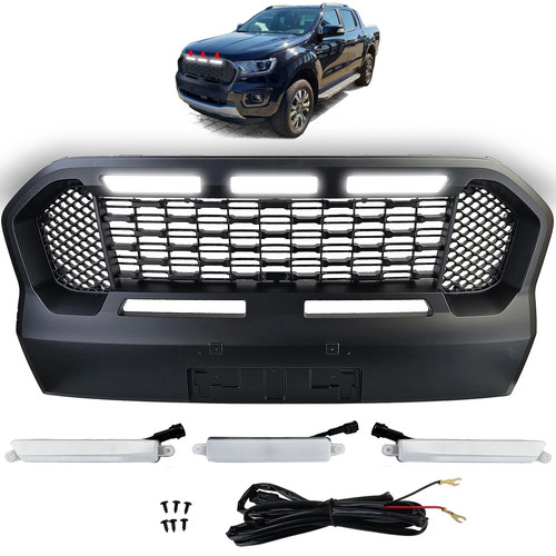 Griglia anteriore con led per - anteriore,